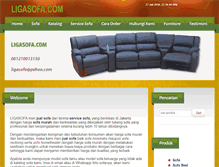 Tablet Screenshot of ligasofa.com